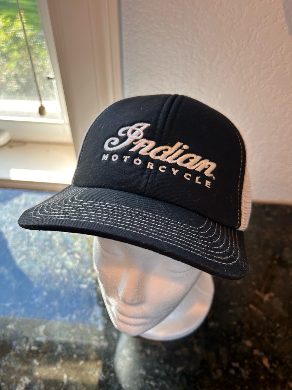 Paramount Apparel Indian Motorcycle Sturgis SnapBack Hat. Embroidered. Moto. EUC